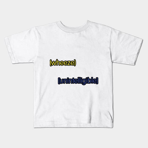 Buzzfeed Unsolved Subtitles Kids T-Shirt by i-probably-don't-exist